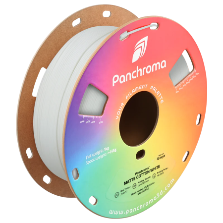 Panchroma PLA Matte Cotton White (Polyterra)