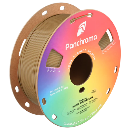 Panchroma PLA Matte Wood Brown (Polyterra)