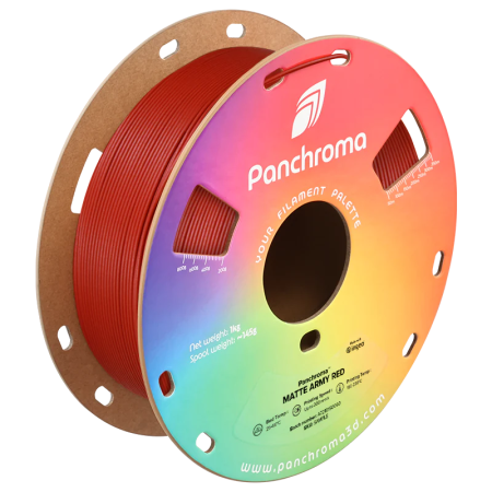 Panchroma PLA Matte Army Red (Polyterra)