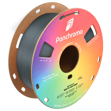 Panchroma PLA Matte Ash Grey (Polyterra)