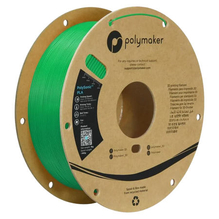 PolySonic PLA Polymaker Green